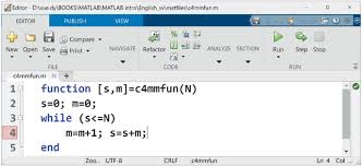 Matlab Functions Programming Springerlink