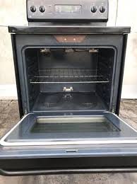 Ge Stove Black Color Glass Top Wide 29
