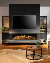 Holographic Fireplaces With Heating