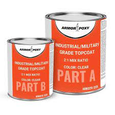 Armorpoxy 1 5 Gal Clear Poly Sealer Gloss 2 Part Interior Exterior Concrete Basement And Garage Floor Coating Floor Paint