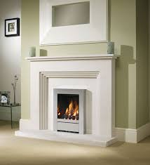 Fireside Oto Limestone Fireplace