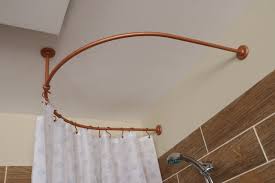 Oval 180 Degrees Shower Curtain Rod