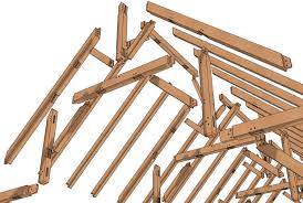 24 36 hammer truss timber frame