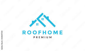 Modern Simple Roof Home Logo Symbol