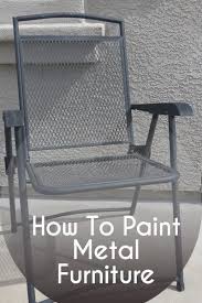 The Best Way To Paint Metal Furniture