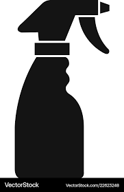 Cleaning Spray Bottle Icon Royalty Free