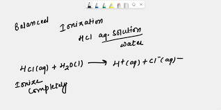 Strong Acids Write A Balanced Equation