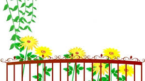 Field Flowers And Plants Background And