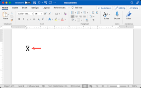 Type The X Bar Symbol In Microsoft Word