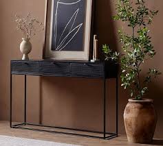 Searcy Console Table Black Pottery Barn