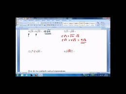 11 2 Simplifying Radical Expressions