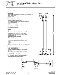 Aluminum Sliding Glass Door