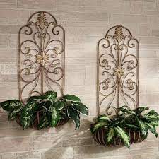 Golden Wrought Iron Wall Decor At Rs