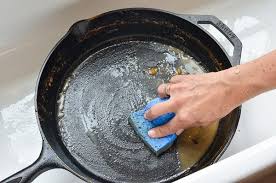 Cast Iron Skillet On A Glass Top Stove