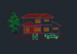House Plan Free With Dwg File