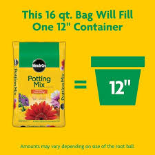 Miracle Gro Potting Mix 16 Qt 2 Pack