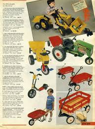Red Wagon Sears Catalog Page 70s Toys