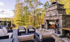 Outdoor Fireplace Ideas The Home Depot