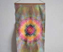 Mandala Tie Dye Hanging Fabric Mandala