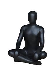 Image Man Yoga Posture Anthracite