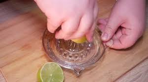 Lime On A Glass Juicer