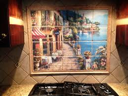 Kitchen Backsplash Tile Mural Ideas