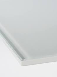 6mm Low Iron Toughened Painted Glass