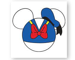 Donald Duck Mickey Mouse Head Icon Ears