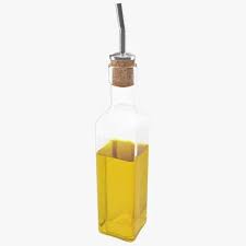 Olive Oil Bottle 3d Model