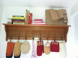 Coat Rack Wall Shelf Entryway Shelf