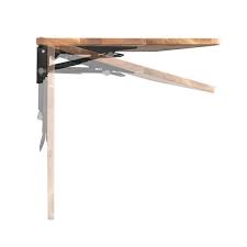 Wooden Folding Desk Oak Floating Table