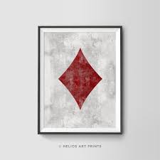 Diamonds Playing Card Suit Icon