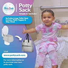 Potty Sacks Include Large Toilet Seat