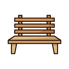 Bench Icon Vector Design Template In