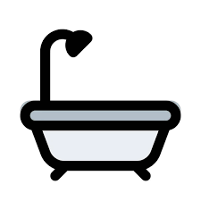 13 968 650 Shower Tub Icon Vector
