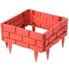 Gardenised 12 In Red Outdoor Brick