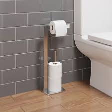 Freestanding Toilet Roll Holder
