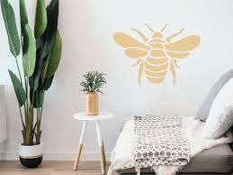 Bee Stencil Art And Wall Stencil