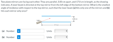 answered two plane mirrors are facing