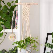 Natural Macrame Plant Hanger The