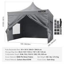 Sidewalls Enclosed Canopy Tent