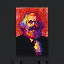 Karl Marx Pop Art Portrait Wall Art