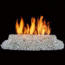 Natural Gas Fire Log Glass Burner Kit
