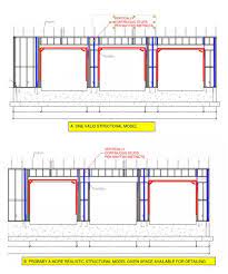 continuous multiple garage door header