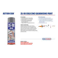 Action Can Zg 90 Cold Zinc Galvanising