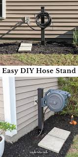Easy Diy Hose Stand And Hose Upgrades