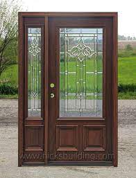 Wooden Front Door Design