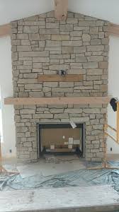Stacked Chimney Fireplace Custom
