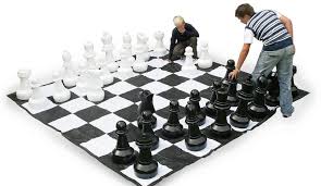 Garden Giant Chess Set 64cm