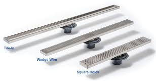 Designer Channel Drains For Showers